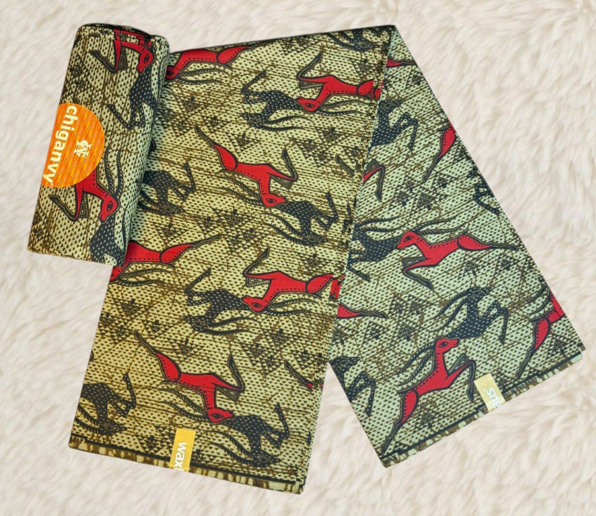 Tissus Wax 6 yards Wax Africain Wax 100 %Coton Ankara Wax Ciré