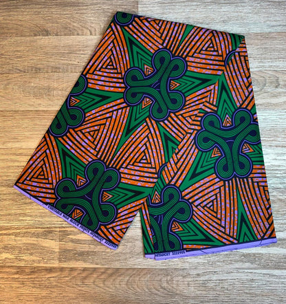 Tissus Wax Africain 100% Coton Ankara Design 6 yards Wax Hitarget Authentique Collection