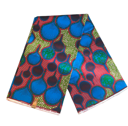 Tissus Wax Africain 100% Coton Ankara  1 à 6 yards Wax Hitarget