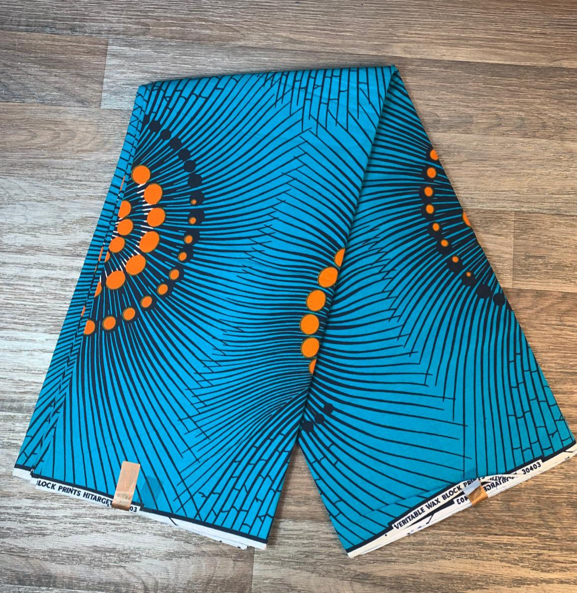 Tissus Wax Africain 100% Coton Ankara  1 à 6 yards Wax Hitarget