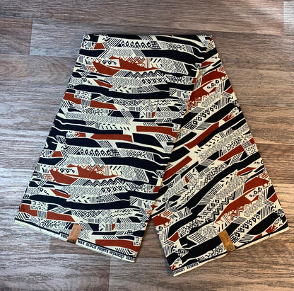 Tissus Wax Africain 100% Coton Ankara  1 à 6 yards Wax Hitarget Authentique  Collection Design Ankara Tribal
