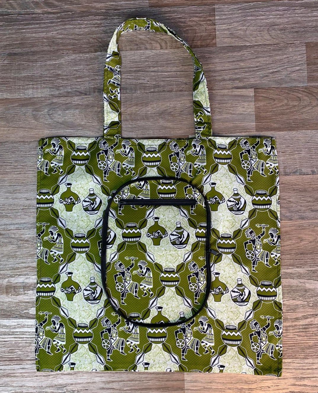 Tote Bag en Wax Rond