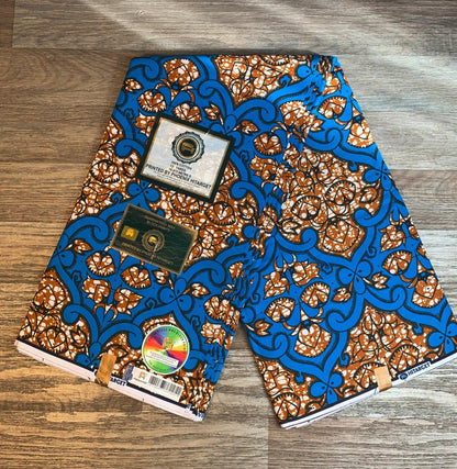 Tissus Wax Africain 100% Coton Ankara 1 à 12 yards Wax Hitarget   Ankara