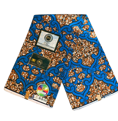 Tissus Wax Africain 100% Coton Ankara 1 à 12 yards Wax Hitarget   Ankara