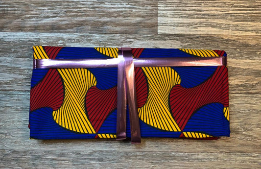 Foualrd en Wax Africain 100% coton – 2 yards motif : Ma chérie ne tourne pas le dos – 2 yards