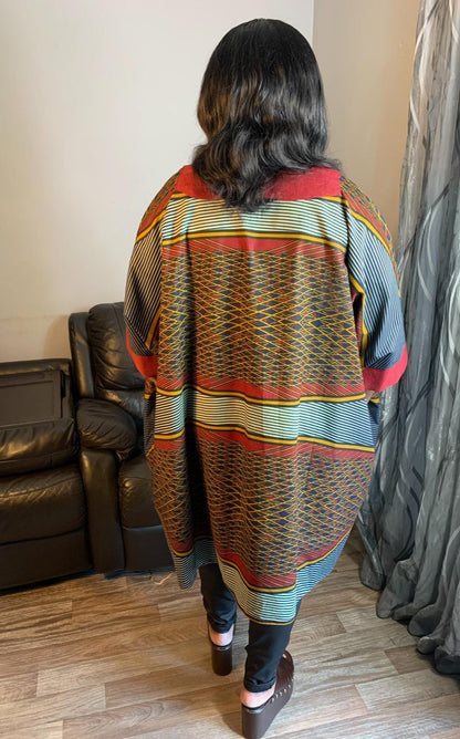 Robe  Wax Achorké – Héritage Yoruba Et Élégance Moderne Ankara 100%Coton