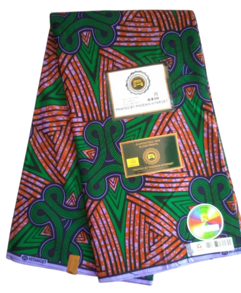 Tissus Wax Africain 100% Coton Ankara 1 à 6 yards Wax Hitarget