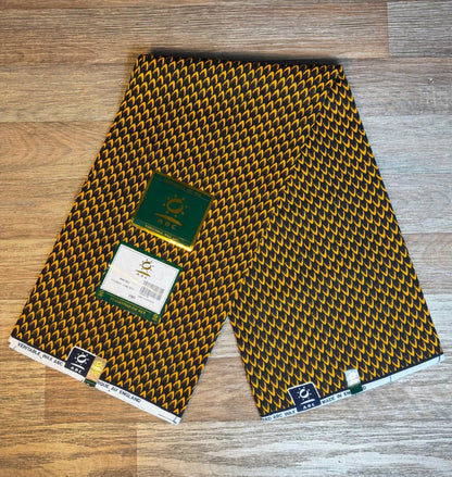 Tissus Wax 1 à 12 yards Wax Abc  African Wax 100% Coton Ankara