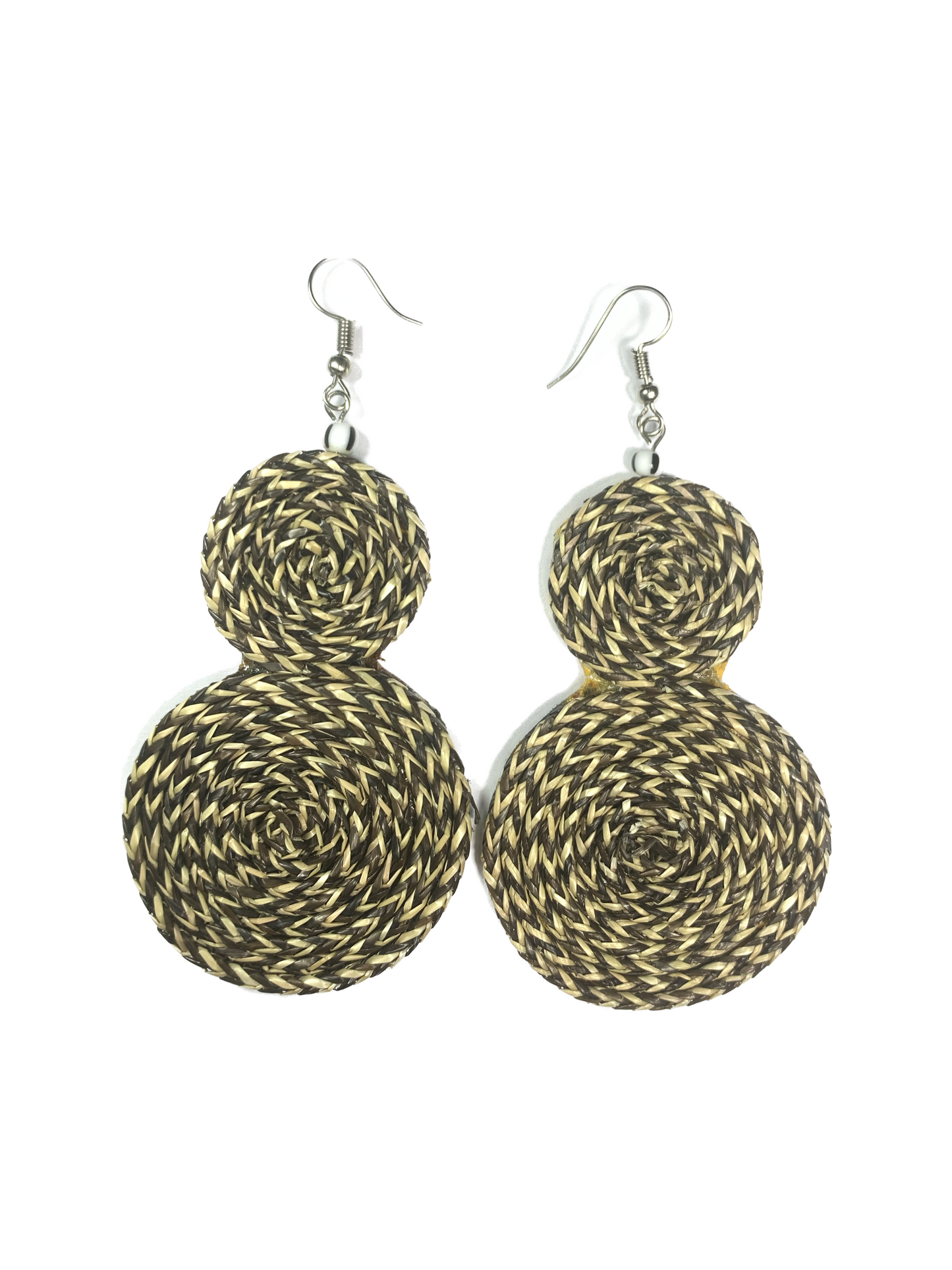 Raffia earrings