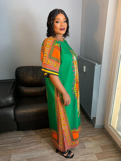 Robe Longue Dashiki  Authentique Mama & Papa