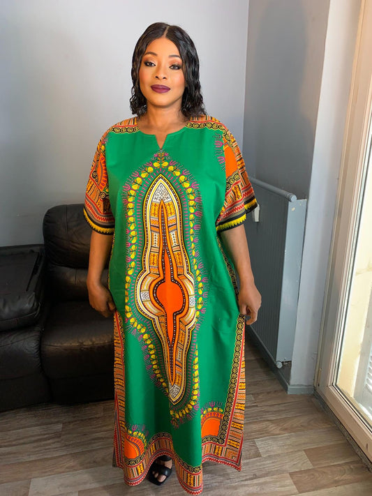 Robe Longue Dashiki  Authentique Mama & Papa