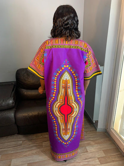 Robe Longue Dashiki  Authentique Mama & Papa