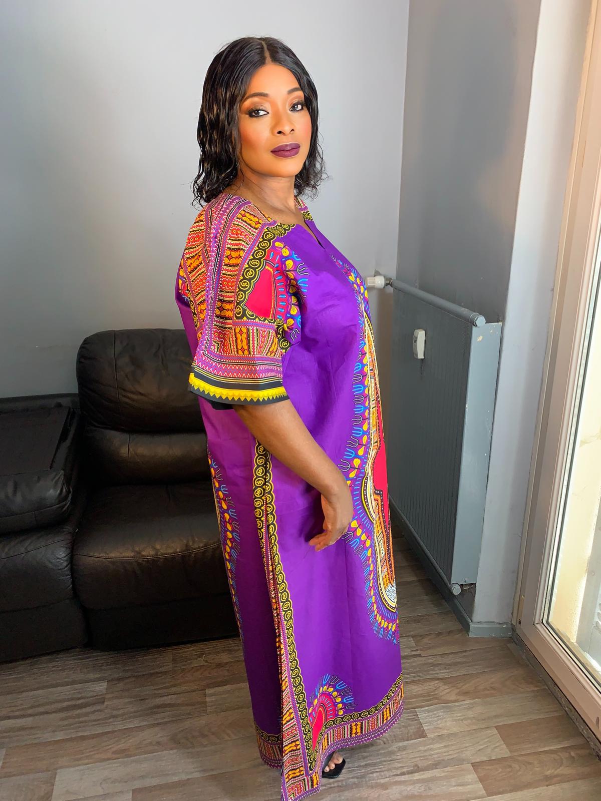 Robe Longue Dashiki  Authentique Mama & Papa