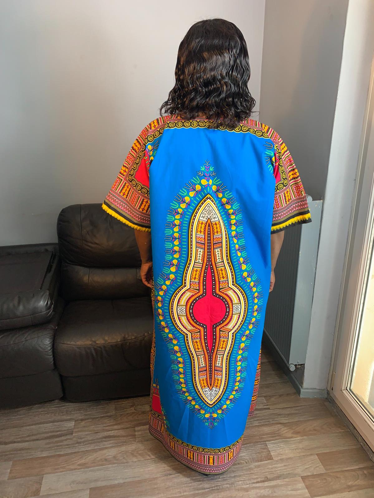 Robe Longue Dashiki  Authentique Mama & Papa