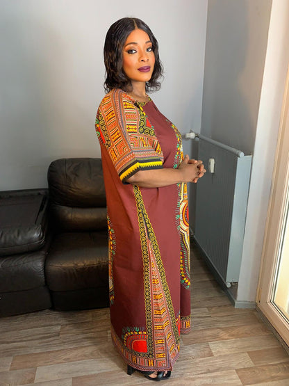 Robe Longue Dashiki  Authentique Mama & Papa