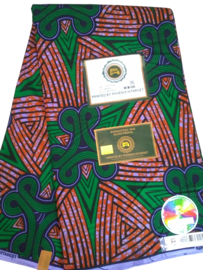 Tissus Wax Africain 100% Coton Ankara 1 à 6 yards Wax Hitarget