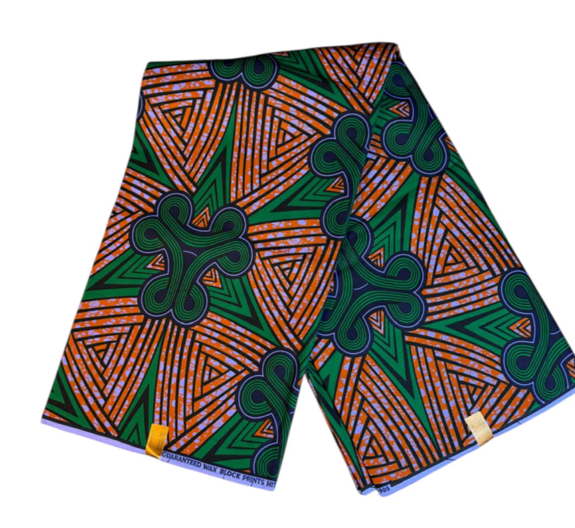 Afrikanische Wachsstoffe, 100 % Baumwolle, Ankara, 1 bis 6 Yards, Wax Hitarget Authentic Collection