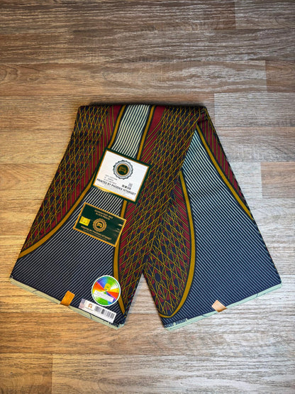 Tissus Wax 1 à 12 yards Wax Africain Wax 100% Coton Ankara