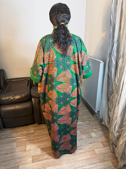 Robe Wax OX Duchesse  Wax Ankara 100%Coton