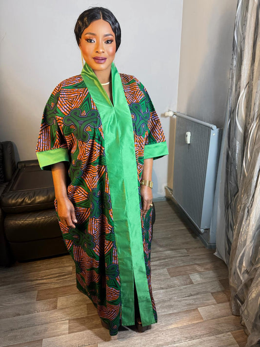 Robe Wax OX Duchesse  Wax Ankara 100%Coton