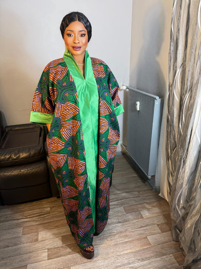Robe Wax OX Duchesse  Wax Ankara 100%Coton
