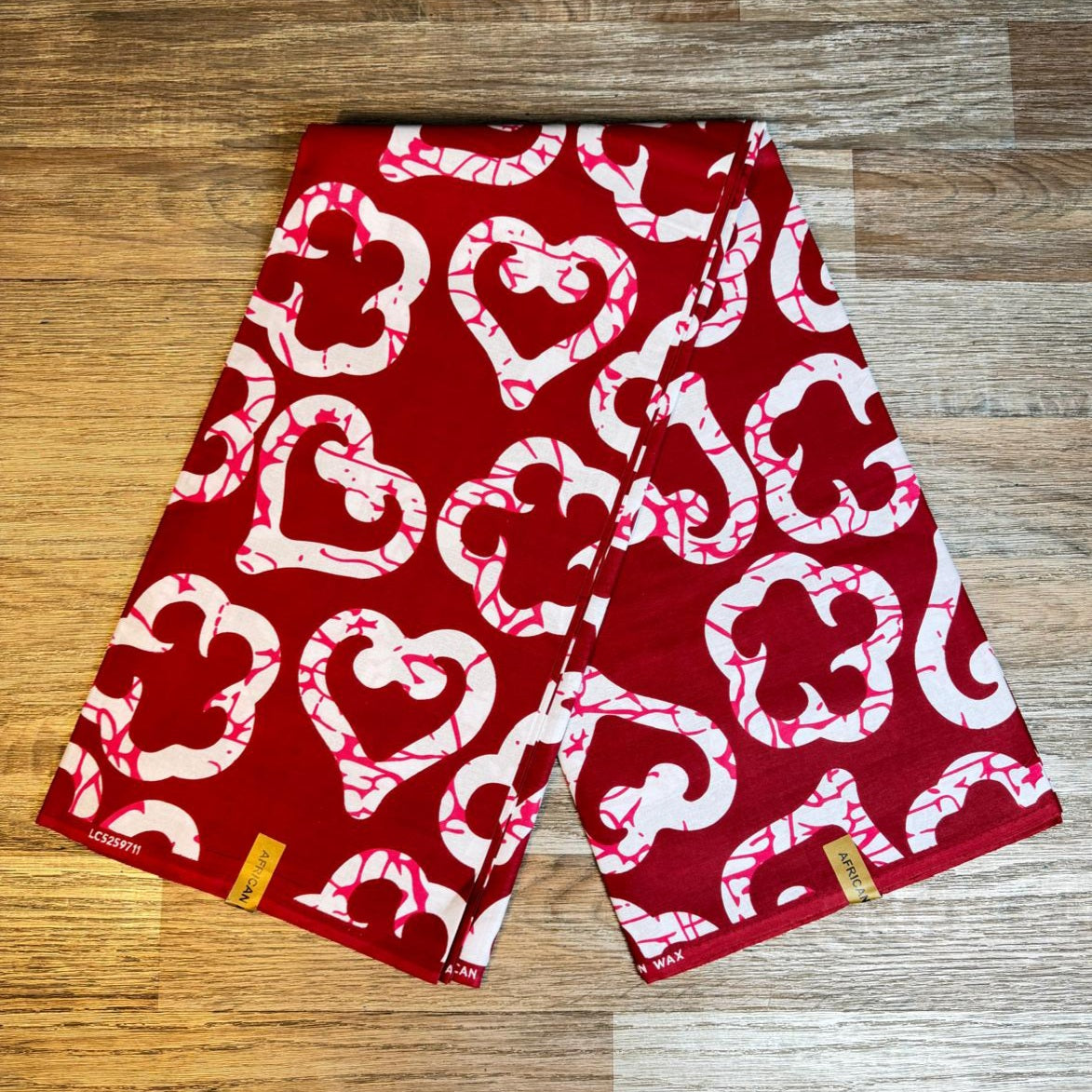 Tissus Wax Africain Ankara 1 à 6 yards Wax "Africa Fashion" 100% Coton