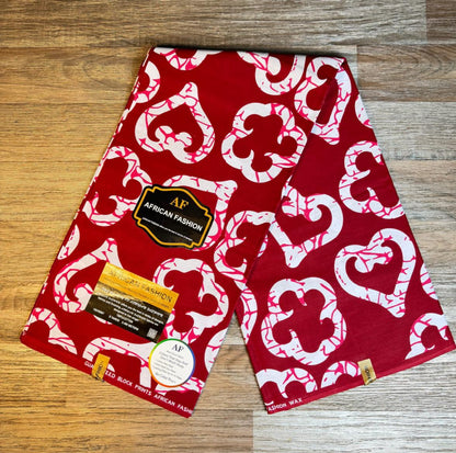 Tissus Wax Africain Ankara 1 à 6 yards Wax "Africa Fashion" 100% Coton