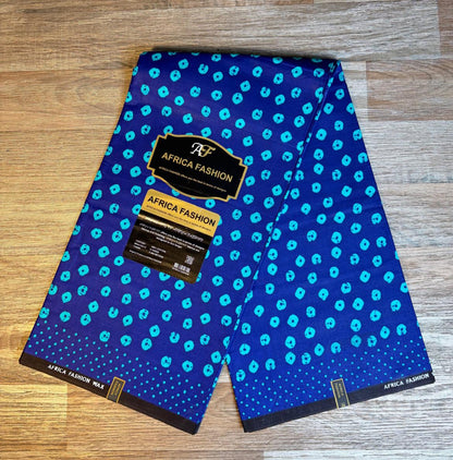 Tissus Wax Africain Ankara 1 à 6 yards Wax "Africa Fashion" 100% Coton