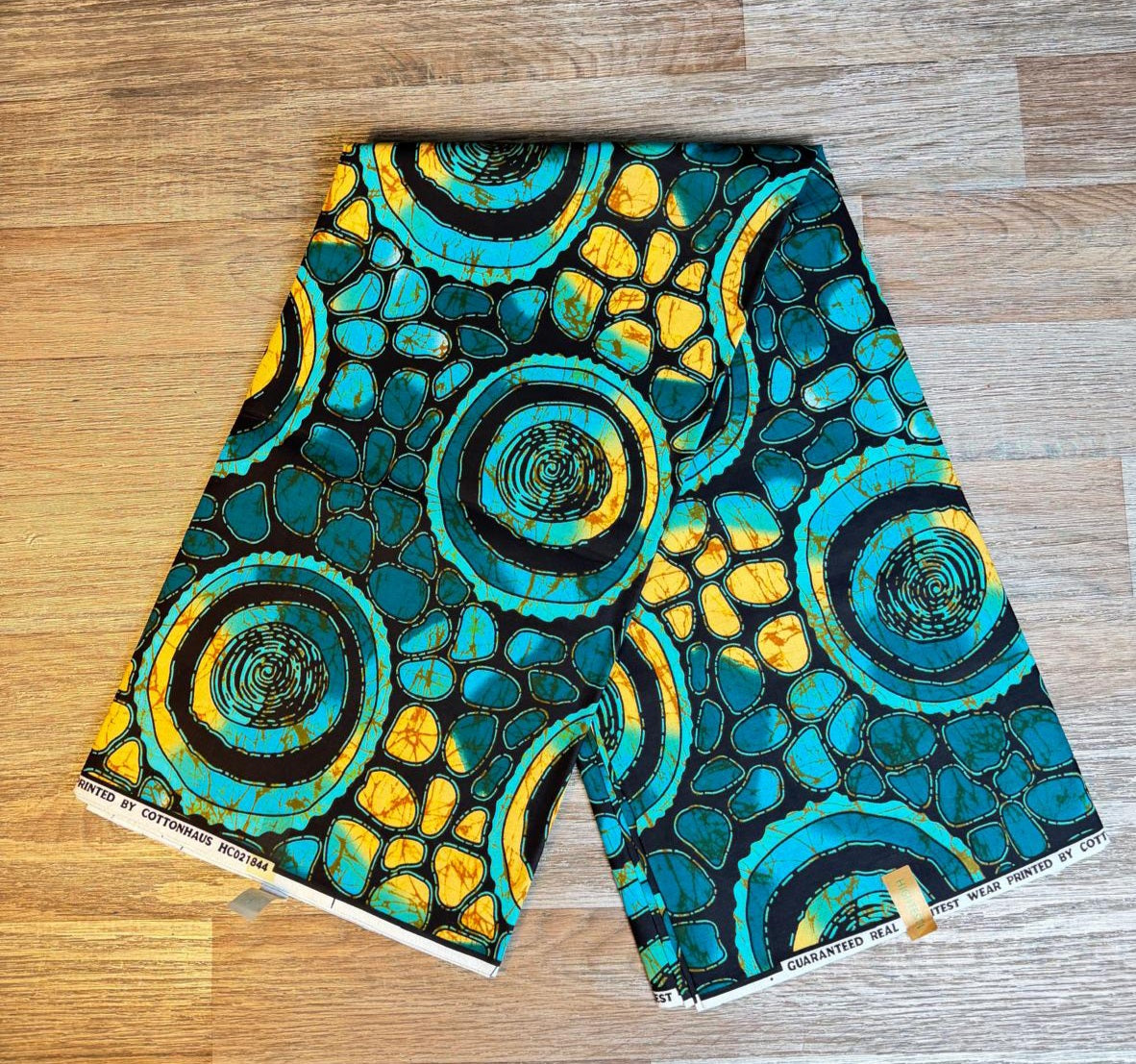 Tissus Wax 1 à 12 yards Wax Africain Wax 100% Coton