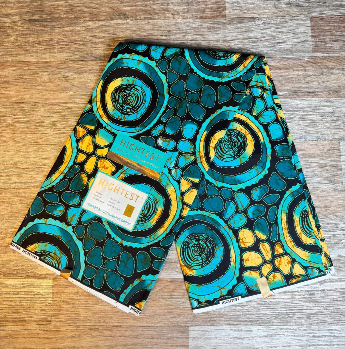 Tissus Wax 1 à 12 yards Wax Africain Wax 100% Coton