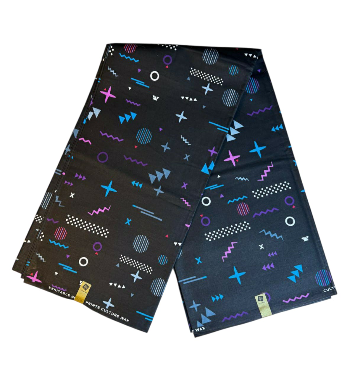 Tissus Wax Africain Ankara 1 à 6 yards Wax "Culture" 100% Coton
