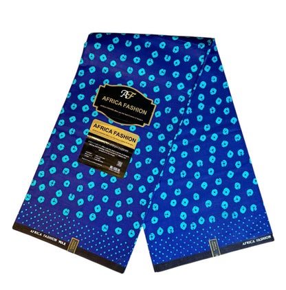 Tissus Wax Africain Ankara 1 à 6 yards Wax "Africa Fashion" 100% Coton