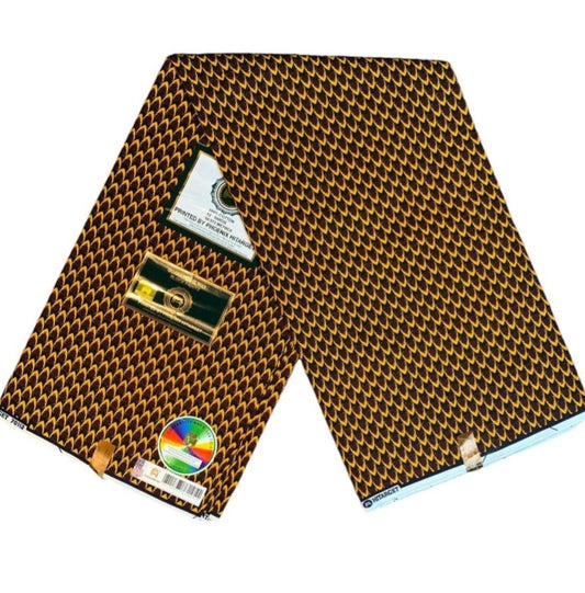 Tissus Wax Africain Ankara  1 à 12  yards Wax Hitarget" Écailles 100% Coton
