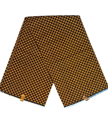 Tissus Wax Africain Ankara  1 à 12  yards Wax Hitarget" Écailles 100% Coton