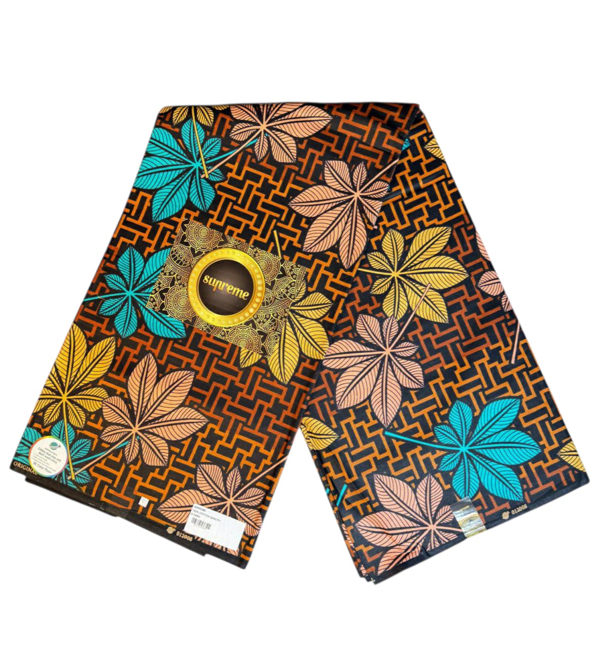 Tissus Wax Africain Ankara 1 à 6 yards Wax Supreme 100% Coton