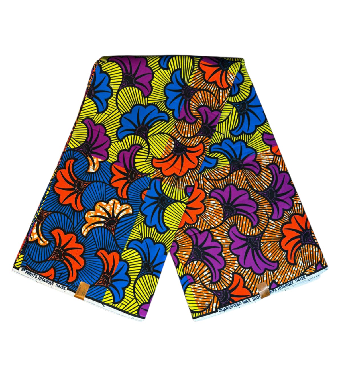 Tissus Wax  1 à 12 yards Wax Africain Wax 100 %Coton Ankara Fleur de Mariage  Coloré