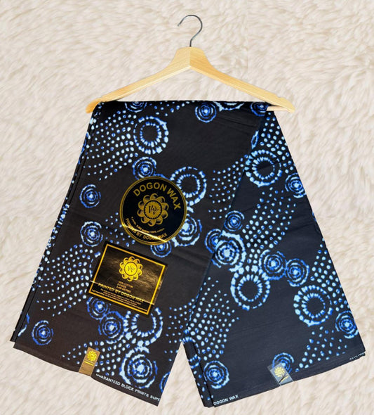 Tissus Wax Africain 6 yards Wax Mali Dogon Wax Original Ankara 100% Coton