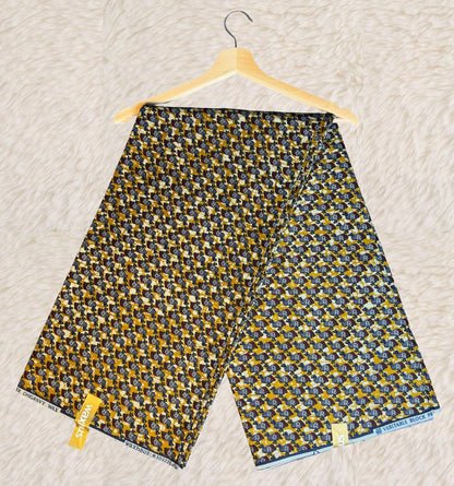Tissus Wax Africain Ankara 6 yards Wax "Chiganvy" 100% Coton"