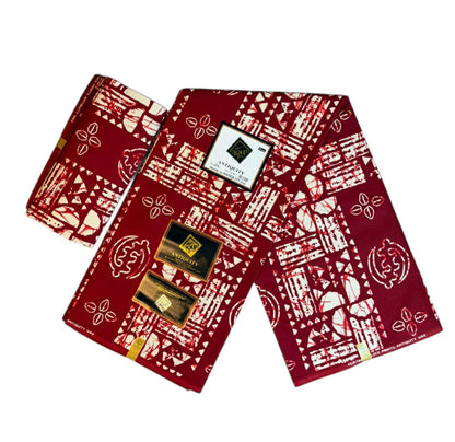 Tissus Wax Antitiquity 1 à 12 yards Wax African 100%Coton Ankara