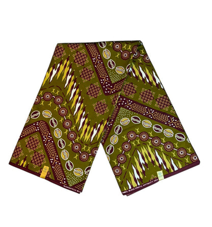 Tissus Wax Antitiquity 1 à 12 yards Wax African 100 %Coton Ankara