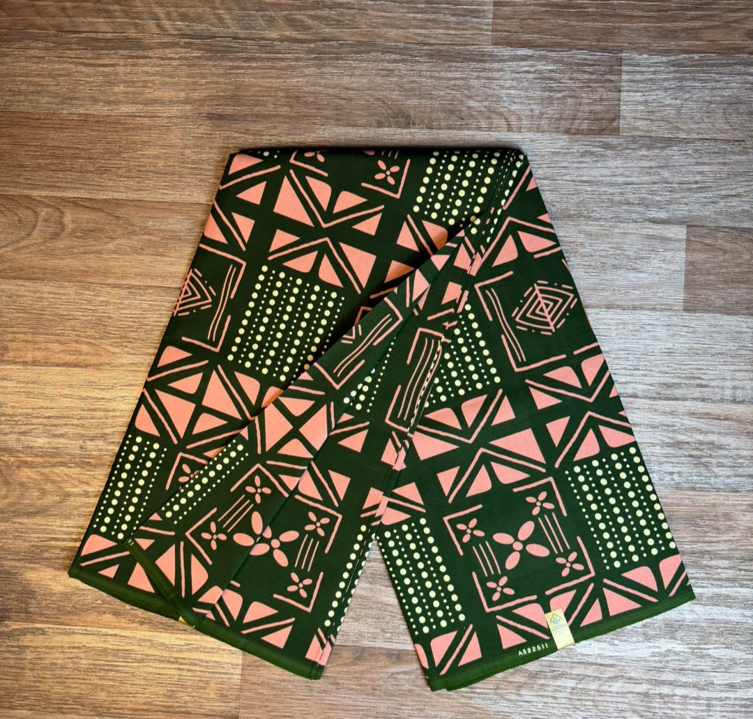 Tissus Wax Antitiquity 1 à 12 yards Wax African 100%Coton Ankara