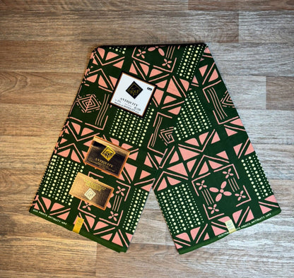 Tissus Wax Antitiquity 1 à 12 yards Wax African 100%Coton Ankara