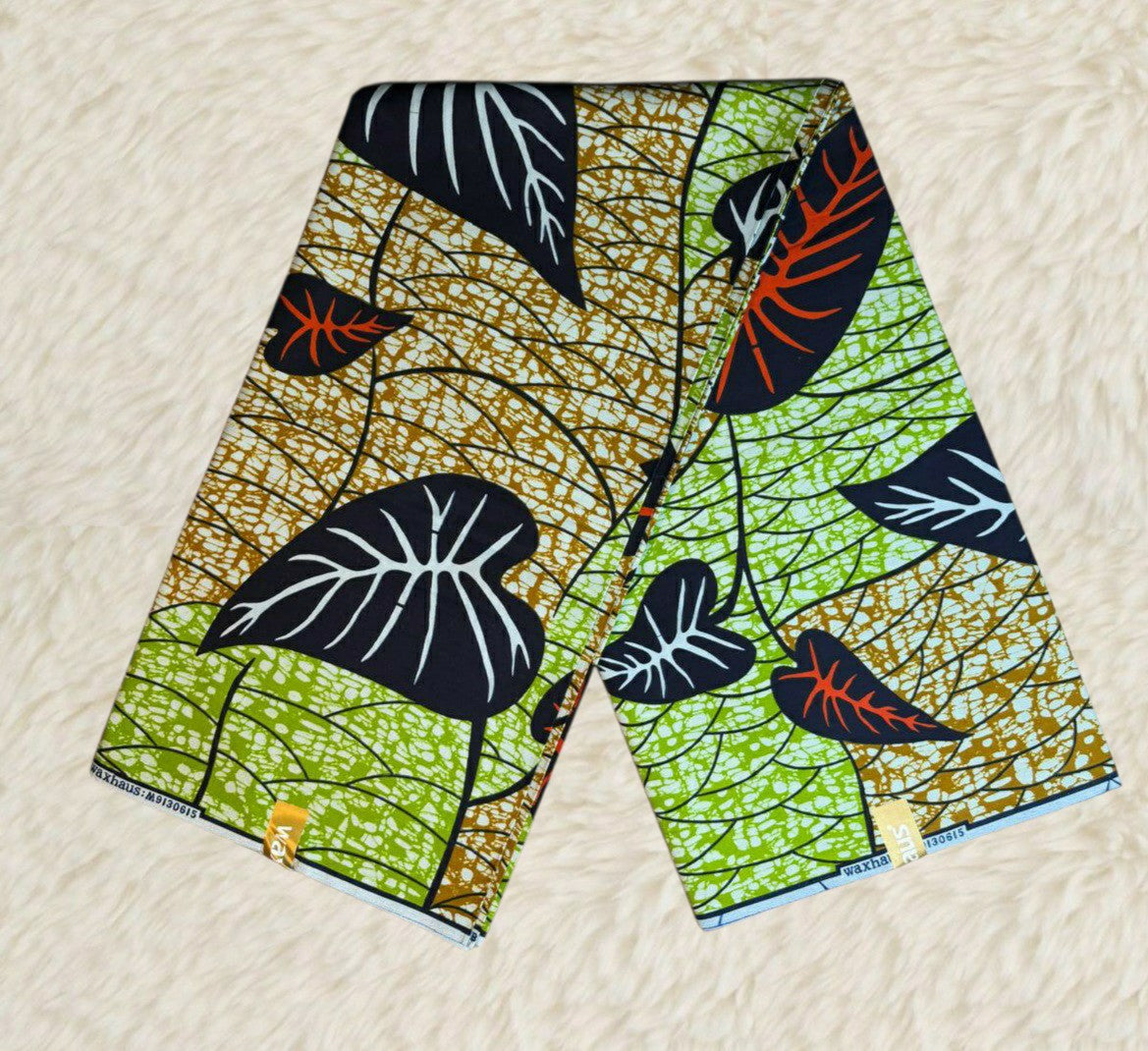 Tissus Wax Africain Ankara 6 yards Wax "Chiganvy"  100% Coton"