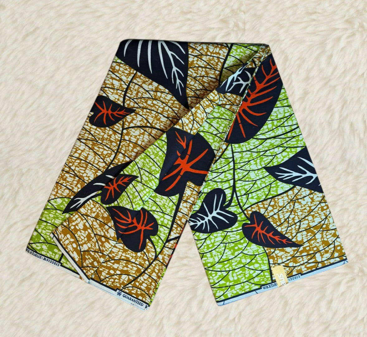 Tissus Wax Africain Ankara 6 yards Wax "Chiganvy"  100% Coton"