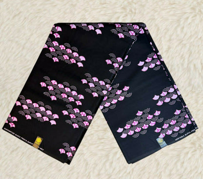 Tissus Wax 6 yards  Wax African Wax 100% Coton Ankara