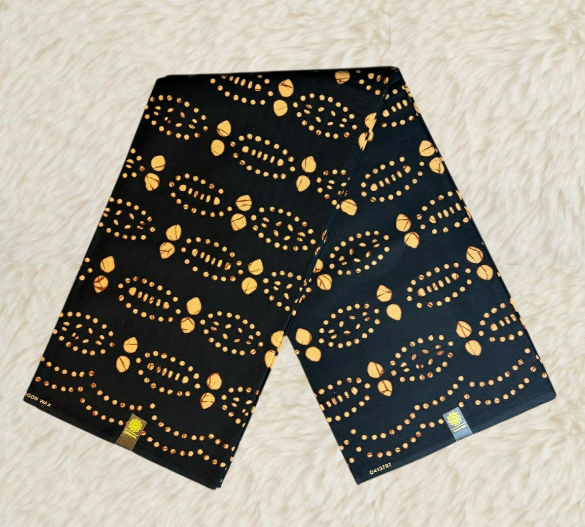 Tissus Wax 6 yards Wax Africain Wax 100% Coton Ankara