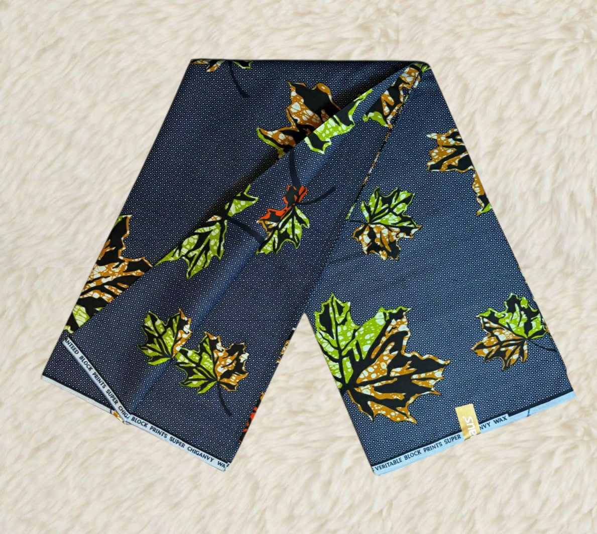 Tissus Wax Africain" Ankara 6 yards Wax Chiganvy"Premium 100% Coton