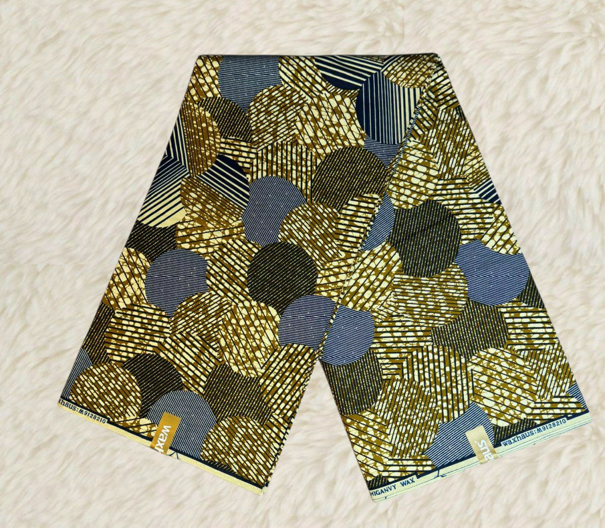Tissus Wax Chiganvy  6 yards Wax "Africain 100% Coton"6
