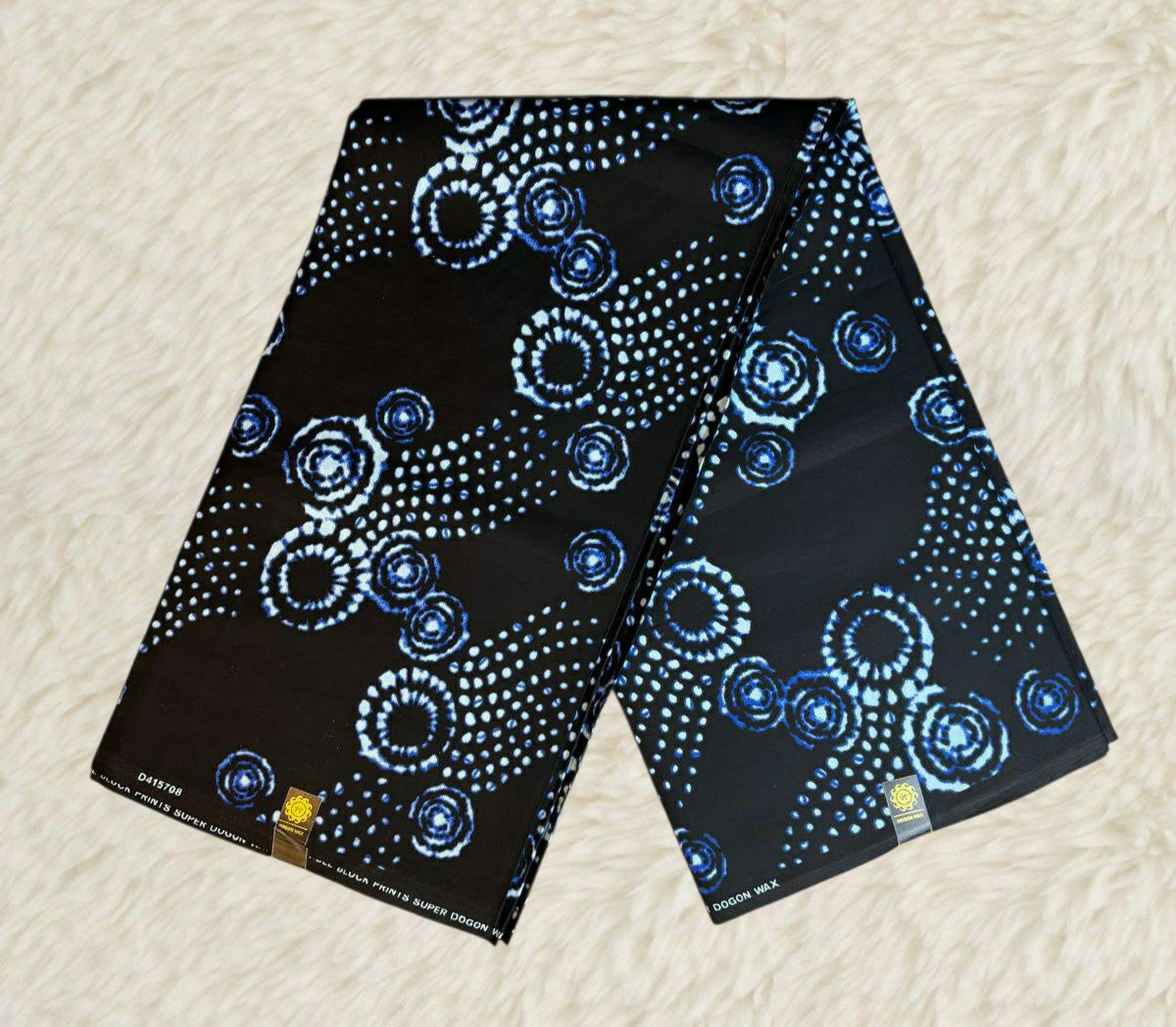 Tissus Wax 6 yards Wax Africain Wax 100 %Coton Ankara