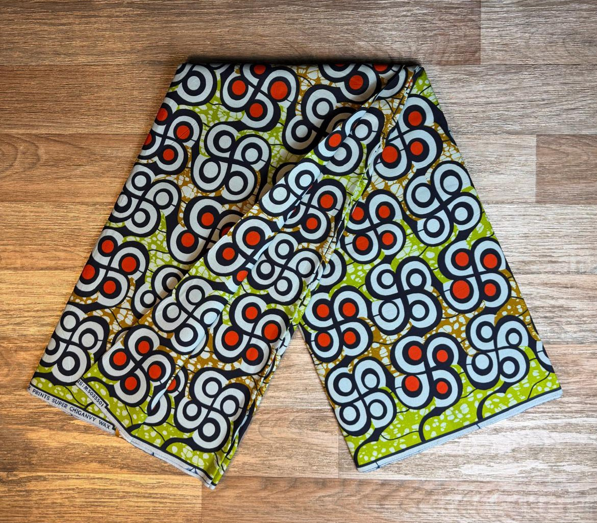 Tissus Wax Africain" Ankara 6 yards wax Chiganvy" 100% Coton "